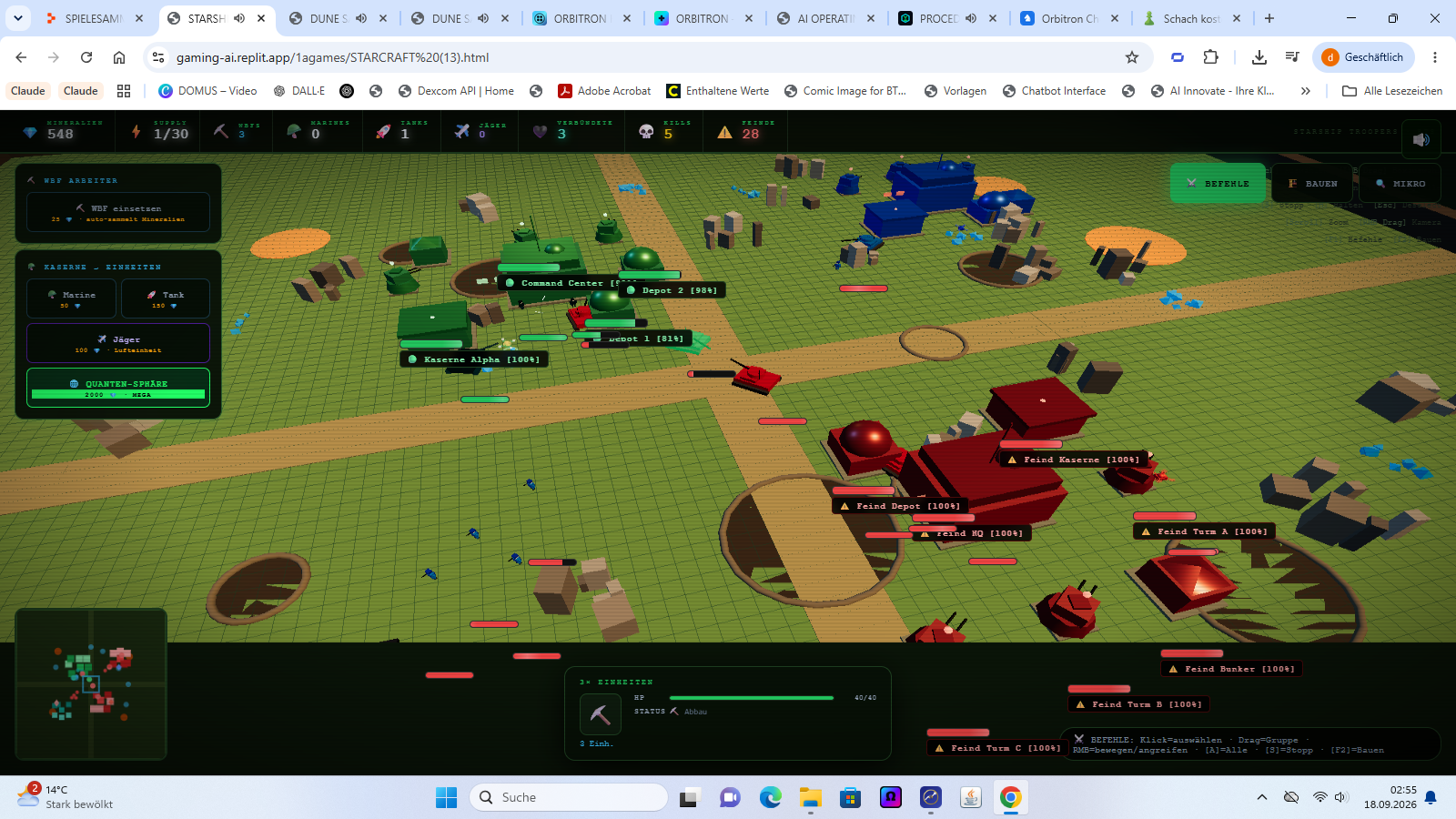 Stellar Command real-time strategy preview